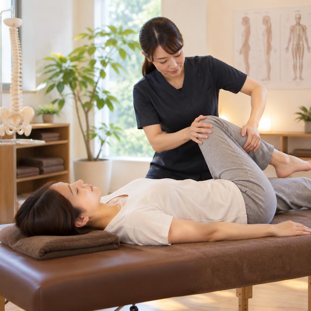 首・肩から全身へ。固まった体をやさしく伸ばすストレッチ体験